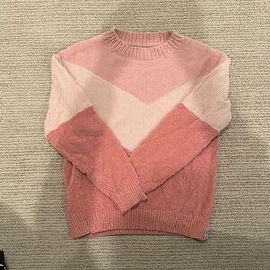 SVRN CODE - Pink Chenille Sweater